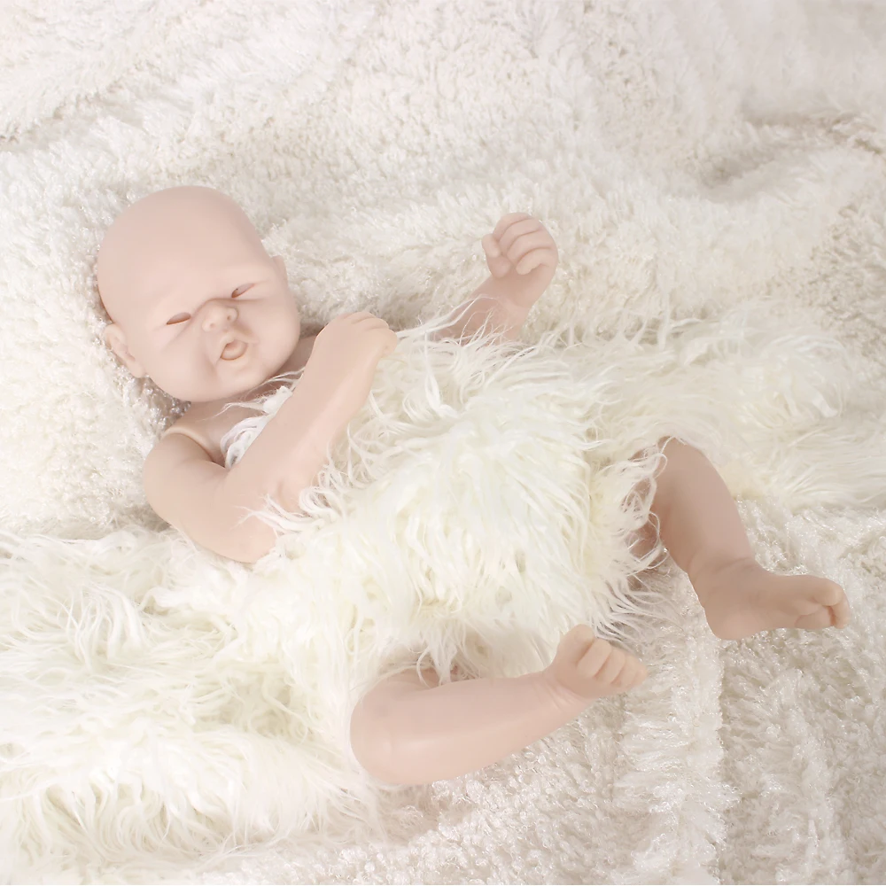 Otarddolls 22 дюймов reborn doll наборы полный тело кукла DIY аксессуар Неокрашенный Мягкий силиконовый винил Reborn куклы игрушки как настоящий ребенок