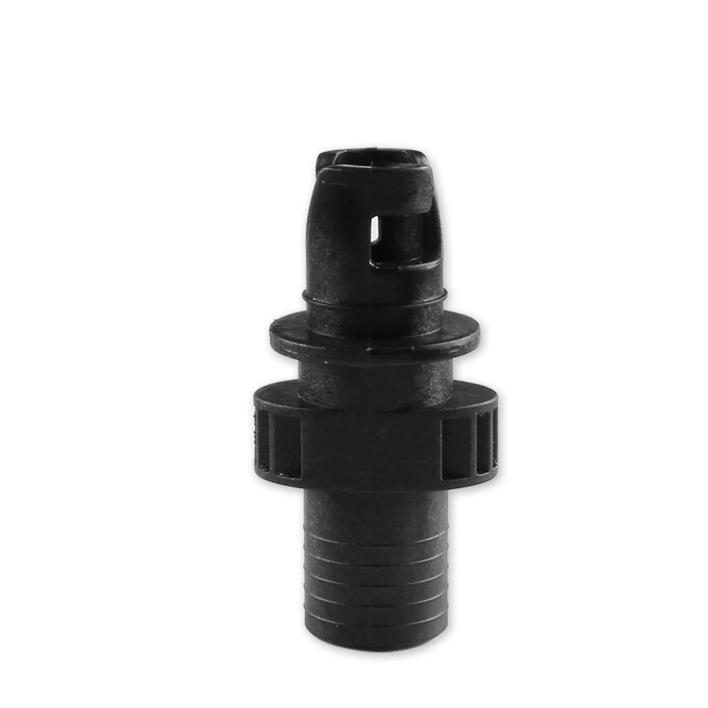 سهلة الاستخدام مضخة هواء PVC الأسود صديقة للبيئة قوارب اكسسوارات كاياك الرياضات المائية التجديف خرطوم محول قوة عالية المهنية