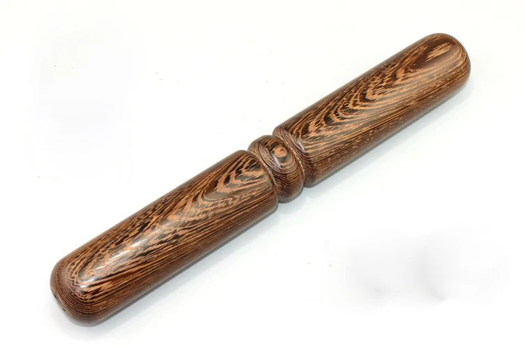 Линейка из массива дерева wenge деревянные стержни для массажа Тай Чи фитнес бар