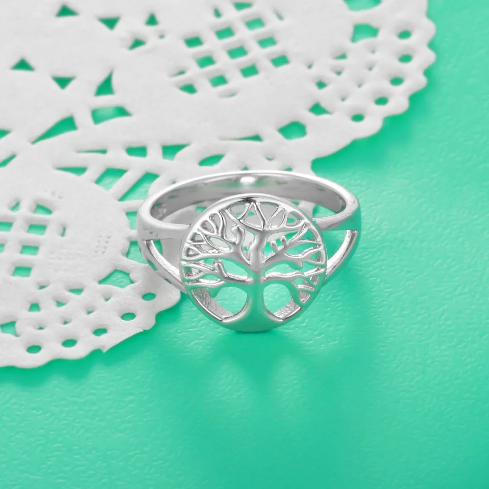 Tree of Life Classic 925 Sterling Silver Rings