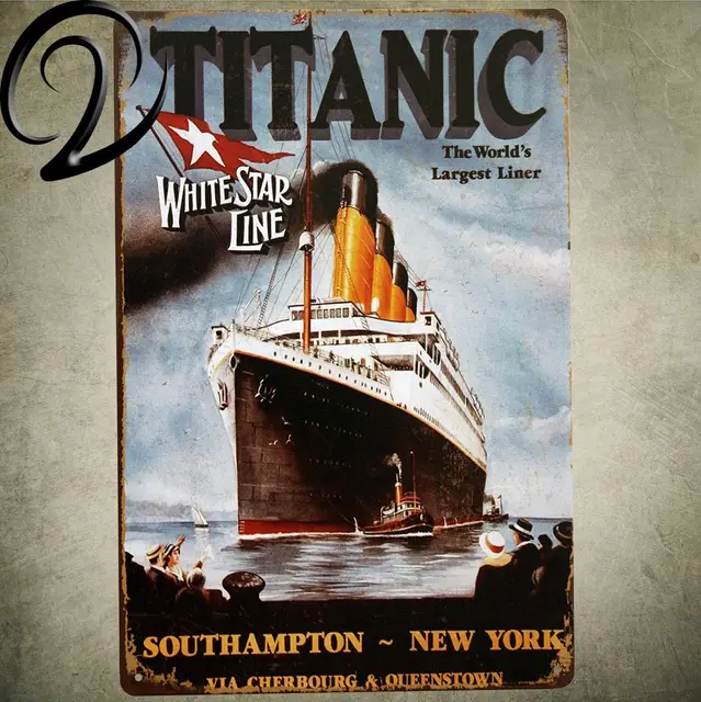 Titanic White Star Line The World\'s Largest Liner Letter Vintage ... Titanic White Star Line The World\'s Largest Liner Letter Vintage ...