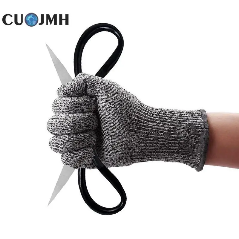 

Anti-cut Gloves Safety Cut Proof Stab Resistant Stainless Steel Wire Metal Mesh Kitchen Butcher Cut-Resistant Safety Gloves