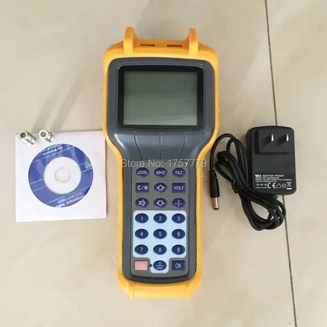 New RY S110D CATV Cable TV Tester Handheld Analog Signal Level Meter DB Tester 5 870MHz