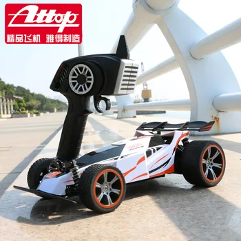 

Attop 001 Super Formula RC Racing Car Remote Control 2.4G 4CH 1/18 Model Electric RC Car High Speed Rubber Kid Toy