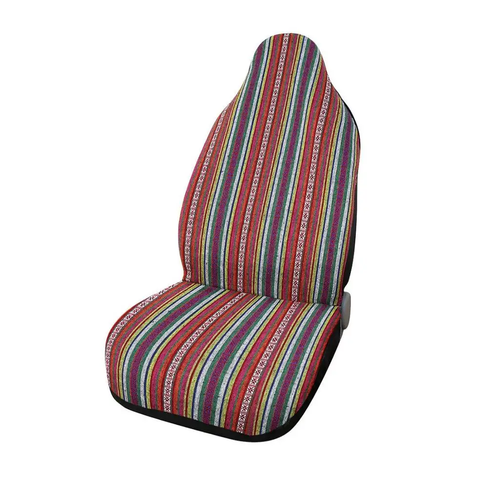 UXCELL, 1 шт., универсальное одеяло Baja, чехол для сиденья с ковшом, износостойкий протектор для автомобиля, грузовика, внедорожника, красочное декоративное покрытие для сиденья - Название цвета: Colorful 3