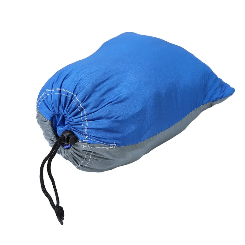 Портативный парашют нейлоновая ткань садовый гамак для путешествий на открытом воздухе Кемпинг качели для двух человек спальный ангнет кровать IC878824 - Цвет: Blue grey