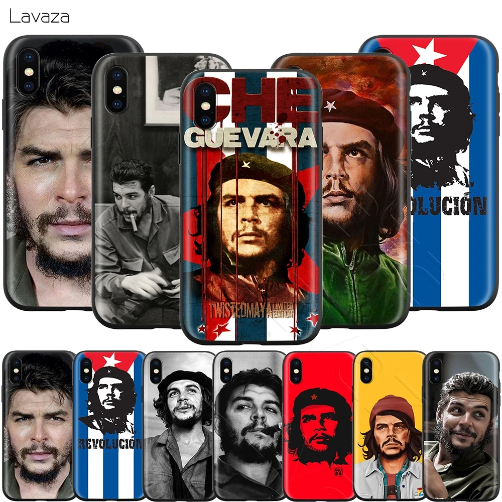Lavaza Che Guevara Smoking Cigar Case for iPhone 11 Pro XS Max XR X 8 7 6 6S Plus 5 5s se |