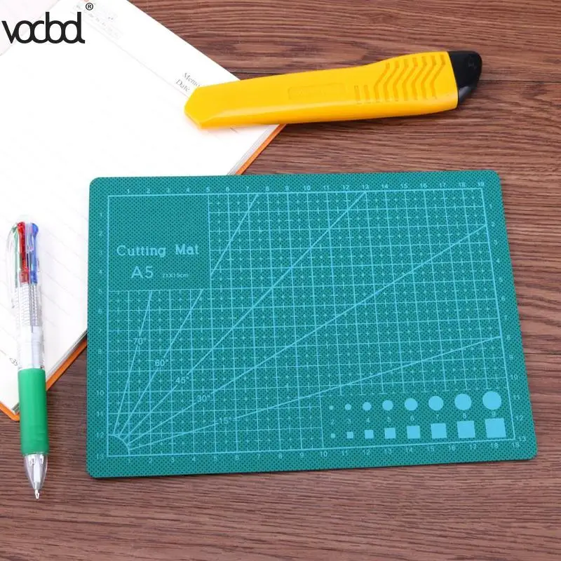 

PVC A5 Cutting Mat Self-healing Recovery Cutting Pad Grid Line DIY Craft Patchwork Hobby Cut Board Tools for Fabric Paper HOT