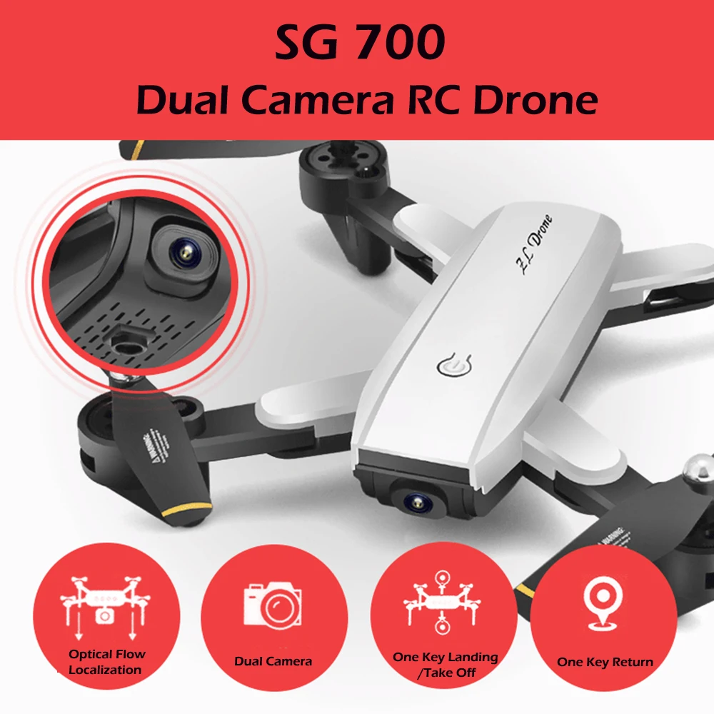 SG700 RC font b Drone b font Foldable font b Drone b font With Camera HD