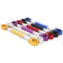 Регулируемый руль для мотоцикла 22 мм, ретро руль для мотоцикла, руль для скутера из алюминиевого сплава, руль для мотоцикла, винтажный черный баланс