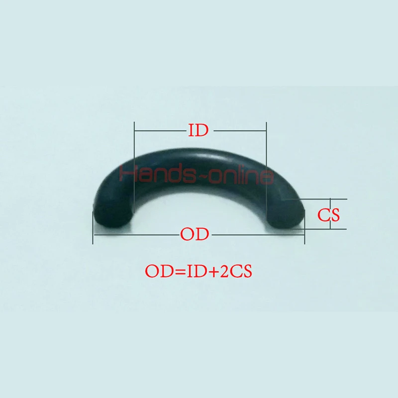 Опция OD 10,5 11 11,5 12 12,5 13 13,5 14 15 16 17 мм X CS 1,9 мм прокладка NBR уплотнительное кольцо для силовых продуктов