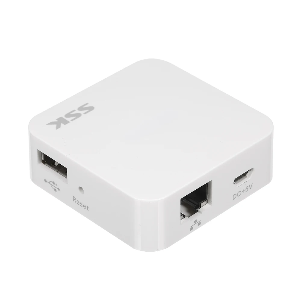 

SSK SW001 High Speed Portable Smart Wireless Adapter Storage Extender Personal Cloud Storage WiFi External Drive Auto Backup