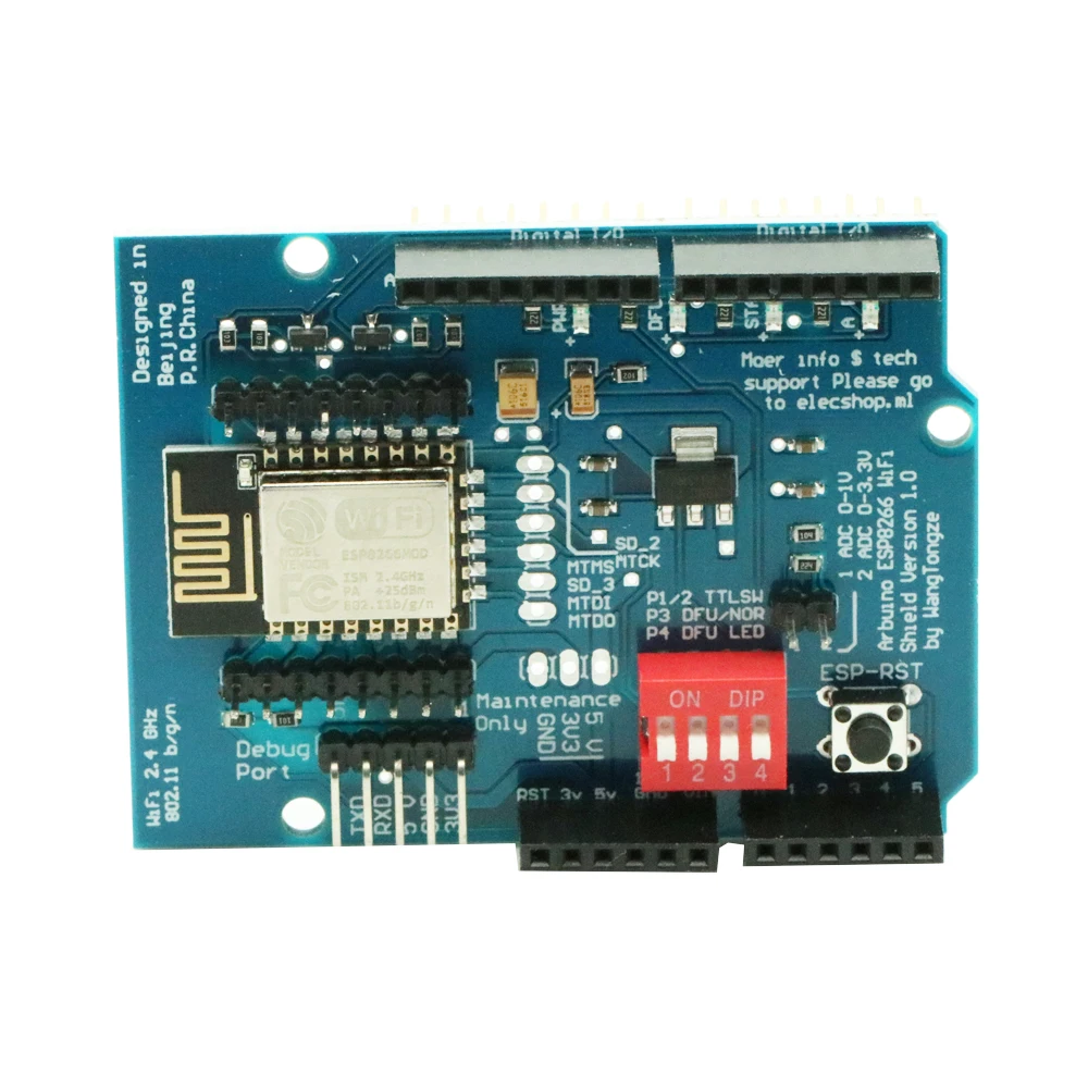 ESP8266 ESP-12E UART wifi беспроводной Щит макетная плата для Arduino UNO R3 схемы модули плат один