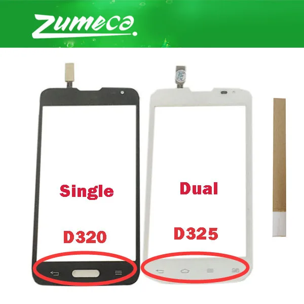 Экран 4 5 дюйма для LG L70 D320 D320N D321 двойной сенсорный экран D325 дигитайзер сенсорная