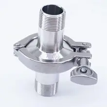 Набор 3/" NPT Male x 1,5" Tri Clamp SUS 304 из нержавеющей стали санитарный фитинг Union набор для домашнего пивоварения
