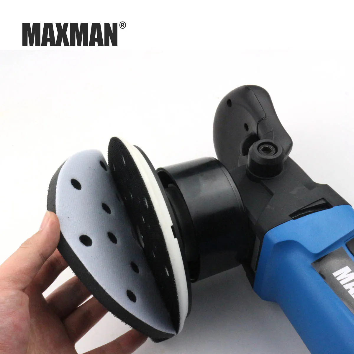 MAXMAN 6 дюймов MultiHole шлифовальные станки подложки пыли Мощность Инструмент электрический шлифовальный запчасти полировки шлифовальные