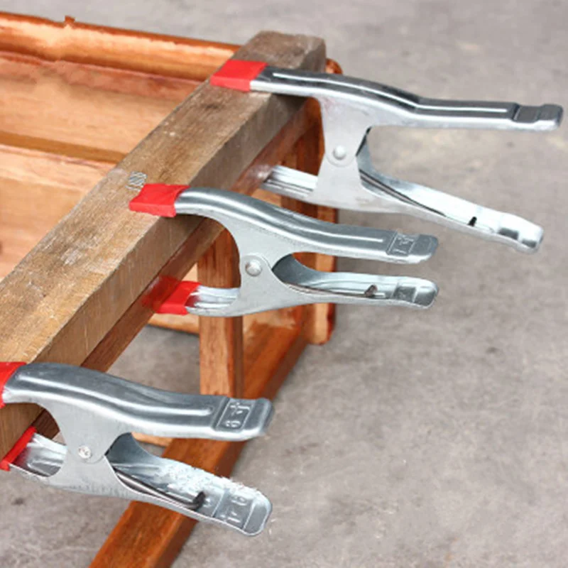 3pcs New type Spring Clamps "A" Type Woodworking Pipe Clamp for Tent