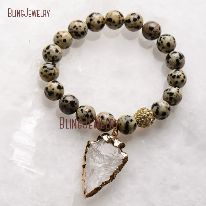 20181201-BM17426-Latest  Arrowhead Clear Crystal Bracelet On Sale_35