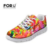 FORUDESIGNS/женская повседневная обувь на плоской подошве; сезон осень; удобная дышащая обувь на плоской подошве; женская обувь для отдыха на шнуровке; zapatos