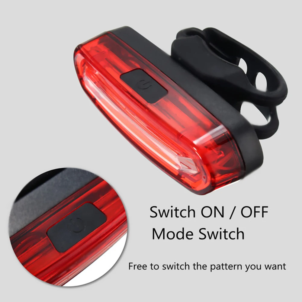 Cheap Waterproof MTB Road Bike Light 120Lumens USB Rechargeable Bike Rear Light Cycling Tail Light For Bicycle Accessories For Bicycle 16 Cheap Waterproof MTB Road Bike Light 120Lumens USB Rechargeable Bike Rear Light Cycling Tail Light For Bicycle Accessories For Bicycle 16