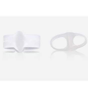 

8Pair Silicone Toe Separator Pedicure Silicon Hallux Valgus Protector Bunion Pedicura Manicure Toe Separators Foot Care Two Hole
