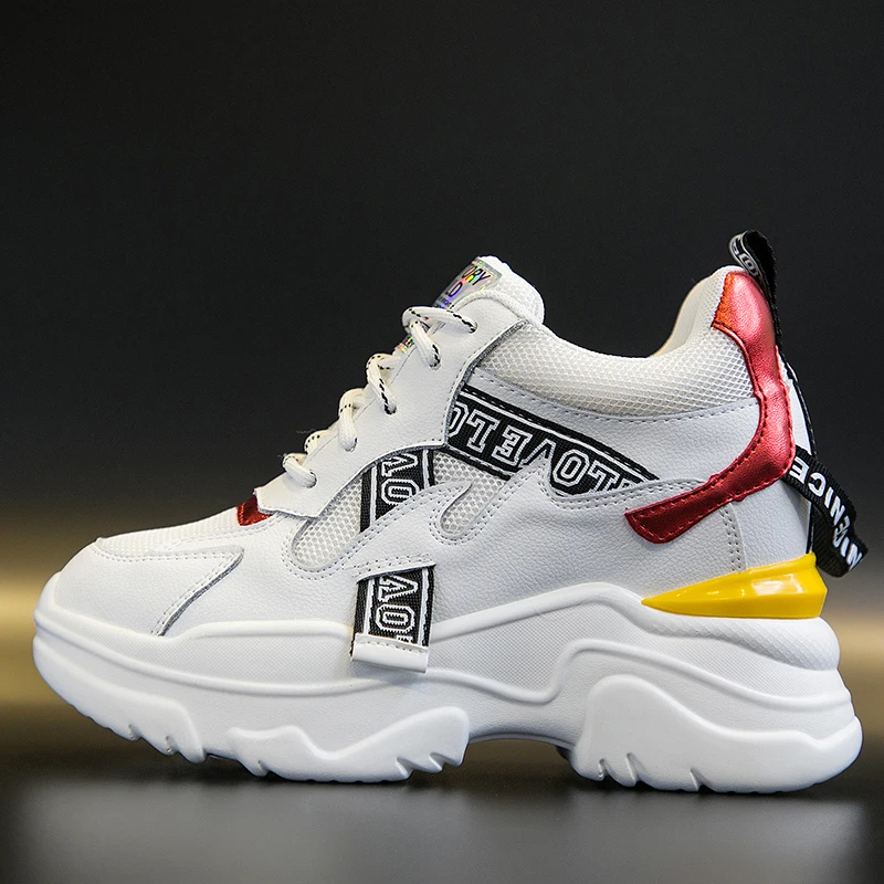 

Womens Platform Shoes Fashion Women Chunky Sneakers Breathable 2019 Summer Woman Running Shoes Ladies Footwear Zapatos De Mujer