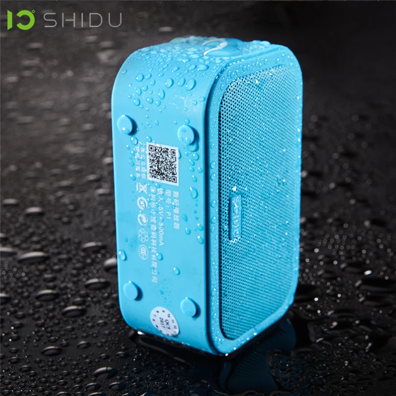 SHIDU P1 беспроводной портативный Bluetooth водонепроницаемый динамик наружная стерео