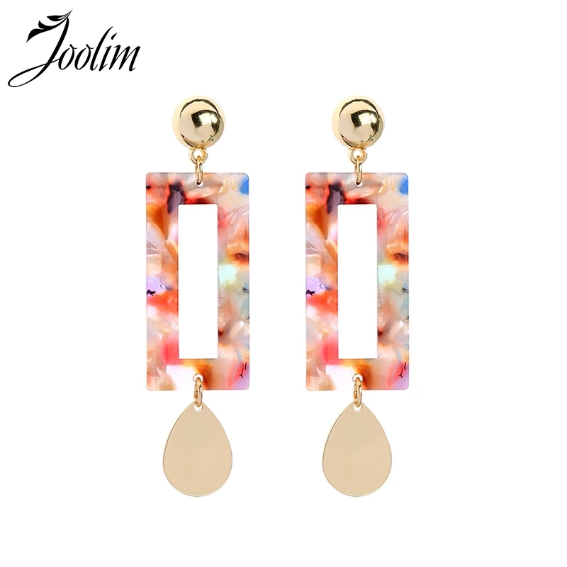 

Joolim Jewelry Wholesale Colorful Resin Earring European Earring Drop Shipping Supplier
