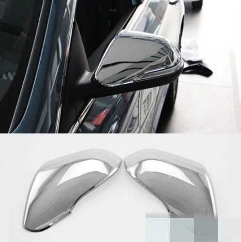 

FIT FOR 2016 HYUNDAI SONATA LF CHROME SIDE MIRROR COVER TRIM MOLDING CAP OVERLAY