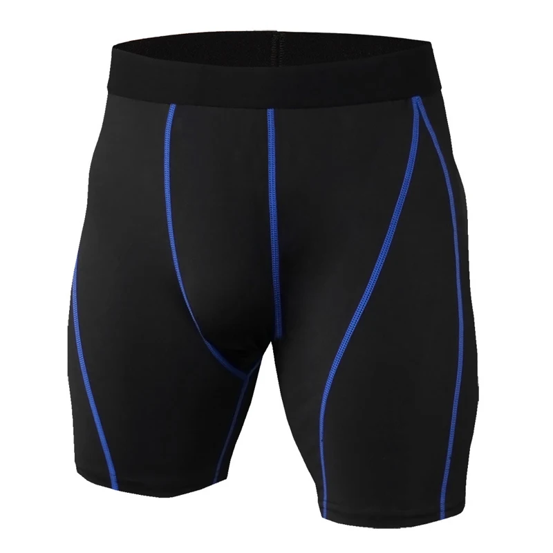 

2019 Bodybuilding Mens Tight Compression Shorts Fitness Wicking Bermuda Jogging Short Homme Quick Dry Men Short Dropshipping