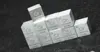 Cubes de Chrome Cr en vrac, éléments métalliques à haute pureté 99.94%, de 10x10x10mm, de coupe carrée, 7.2g, pour la recherche et l'étude à l'université ► Photo 2/6