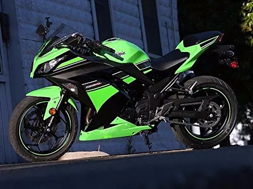 

Green Black Fairing Injection for 2013-2017 Kawasaki Ninja 300 EX300R EX-300R