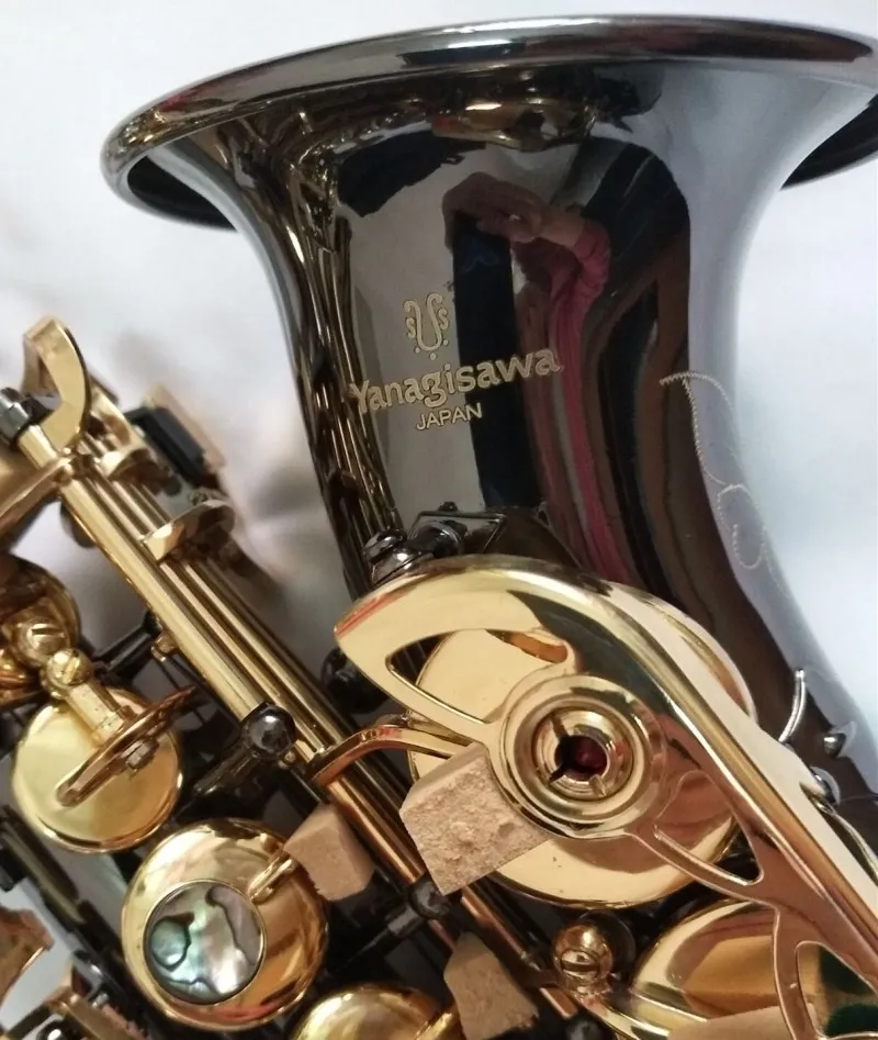 

Curved Soprano saxophone Japan Yanagisawa S991 Bb Musical Instrument Children Adults Black Nickel Gold With mouthpiece