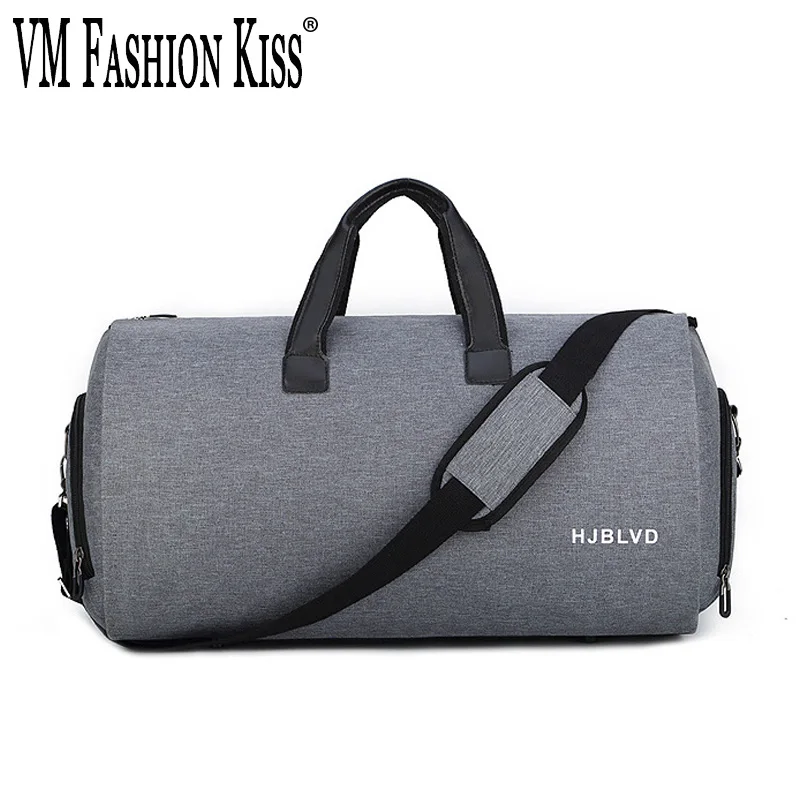 

VM FASHION KISS Waterproof Polyester Travel Garment Bag Men High capacity Multifunction Storage business travel Bags