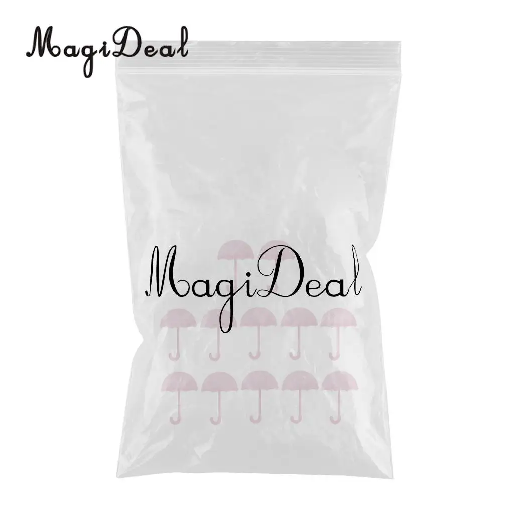 MagiDeal 12pcs Umbrella Small Candy Gift Boxes Chocolate Boxes Baby Shower Christening Party Gift Favor