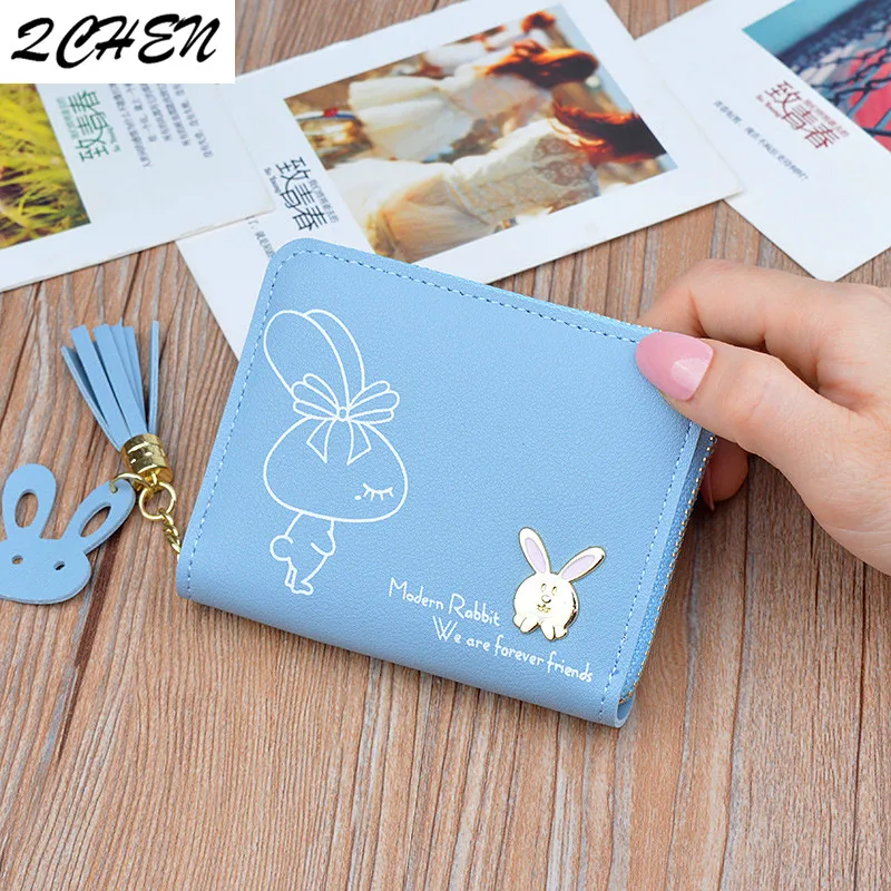 Women wallets  Leather Small Luxury Brand Famous Mini Women Wallets Purses Female Short Coin Zipper Purse Credit Card Holder 471