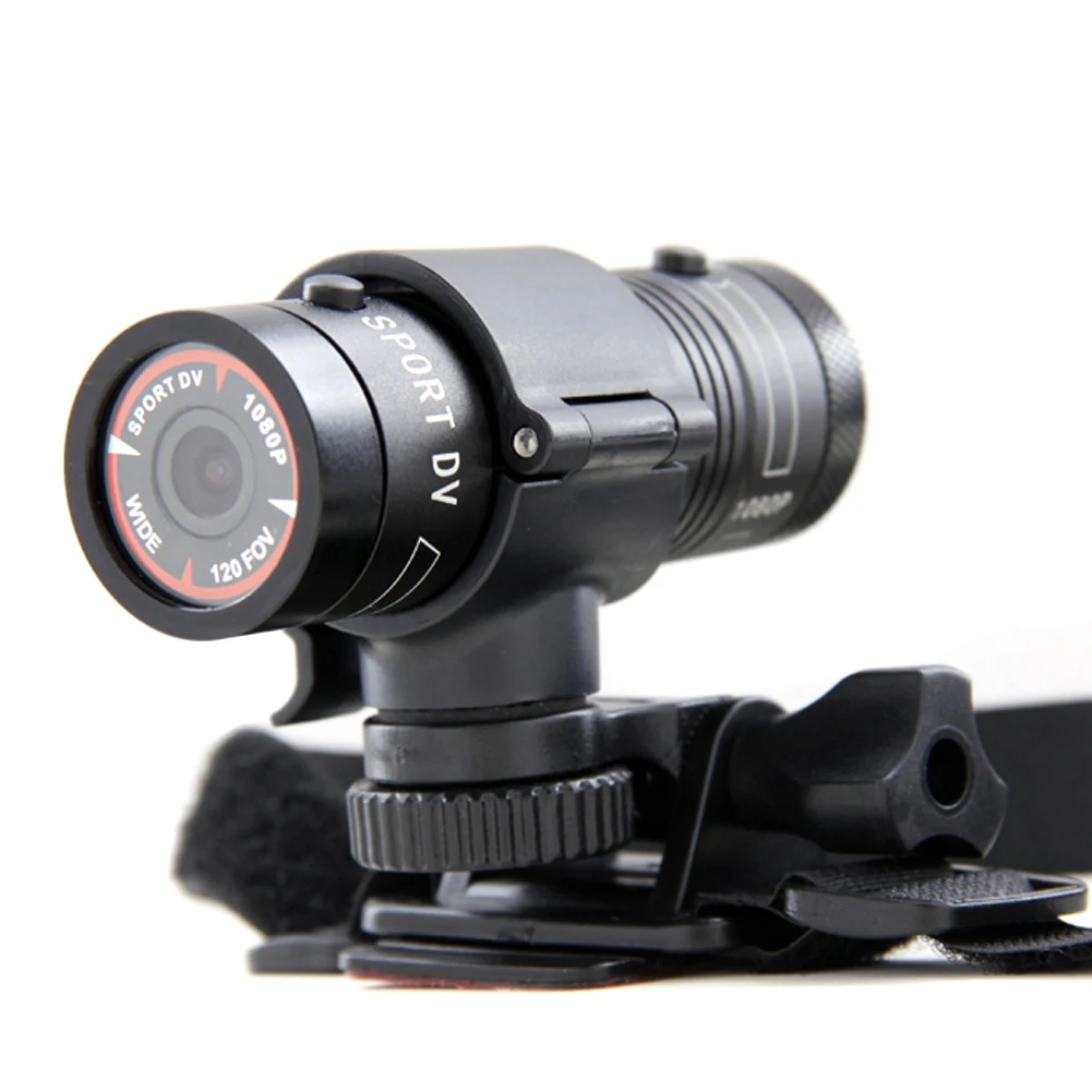 Clearance Mini Waterproof Sports Action Camera Bike Helmet Bracket DVR Digital Video 120 Degree Wide F9 Full HD 1080P DV Camera 3