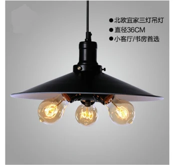 

Free shipping High quality iron Reminisced pendant lamp Loft Northern Europe american vintage retro country pendant light
