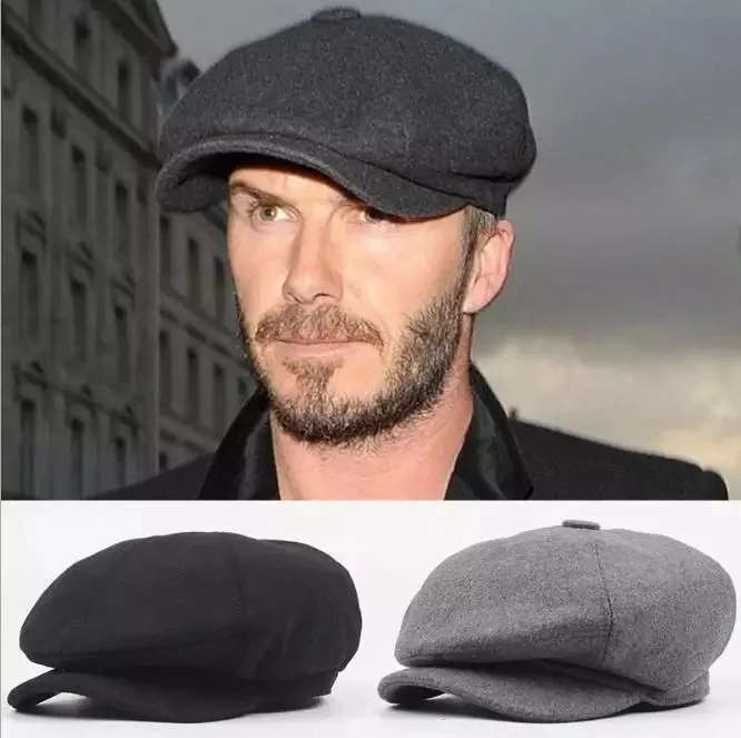 

2019 Fall Felt Newsboy Caps Chic Men Women Outdoor Casual Berets Cap Sun Ivy Hats with Visors