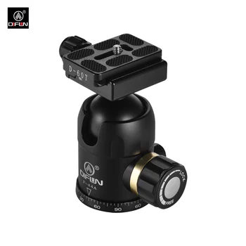 

DIFUN F-44A Professional Aluminum Alloy Ball Head Panoramic Head Damping Video Head Tripod Head for Canon Nikon Sony DSLR ILDC
