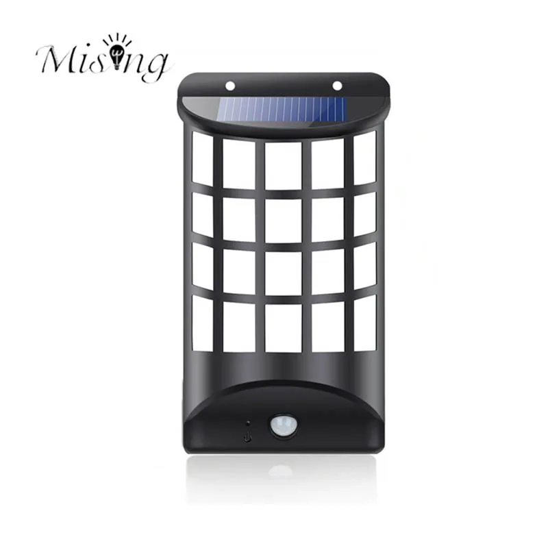 

Mising LED Solar PIR Sensor Lamp White Light Outdoor Garden Path Roof Li-ON Battery Solar Power Waterproof Wall Lamps