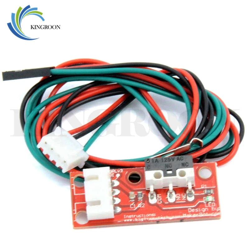 KINGROON Endstop الميكانيكية الحد التبديل مع 3 دبوس 70 cm كابل ل RAMPS 1.4 لوحة تحكم جزء التبديل 3D الطابعات أجزاء 0