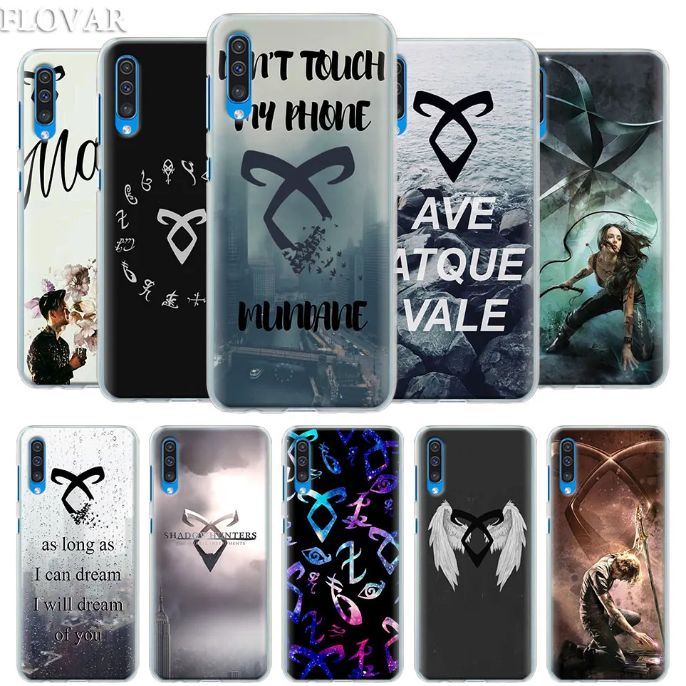 

shadowhunters Case Cover for Samsung Galaxy A30 A40 A50 A70 A6 A8 Plus A7 A9 2018 M30 Phone Case Coque