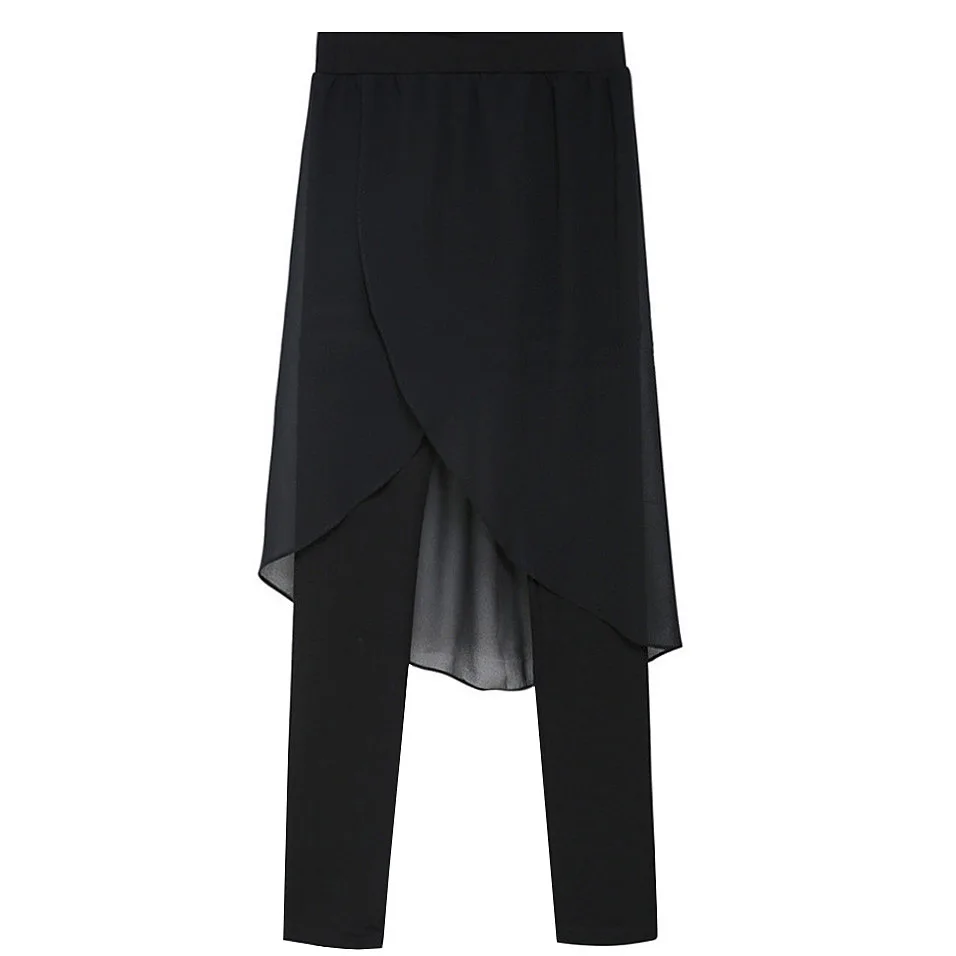 Europe PANT United States style explosions new mosaic chiffon tights Slim is the size slim base pants | Женская одежда
