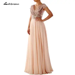 gold chiffon bridesmaid dresses