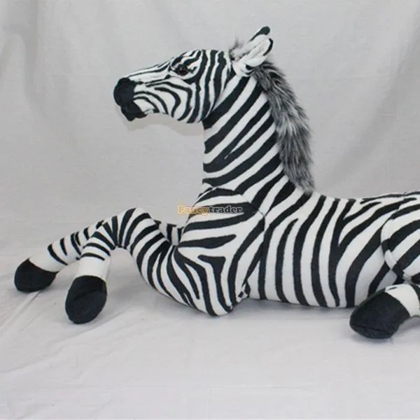 Fancytrader 43'' 110cm Jumbo Lovely Stuffed Soft Plush Cute Simulated Zebra, Free Shipping FT50617 (6)