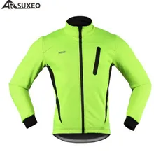 ARSUXEO Thermal Cycling Jacket Winter Warm UP Fleece Bicycle Clothing Windproof Waterproof Sports Coat MTB Bike Jerse ARSUXEO Thermal Cycling Jacket Winter Warm UP Fleece Bicycle Clothing Windproof Waterproof Sports Coat MTB Bike Jerse