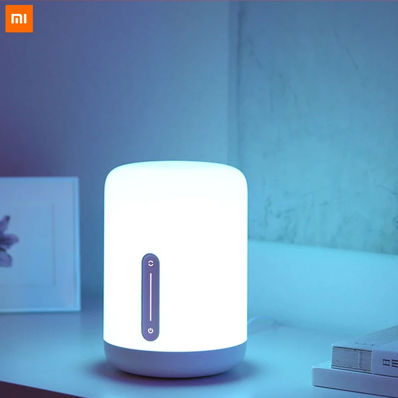 Новая Оригинальная прикроватная лампа Xiaomi Mijia 2 Bluetooth WiFi Сенсорная панель приложение управление RGB настольная лампа работает с Apple HomeKit Siri