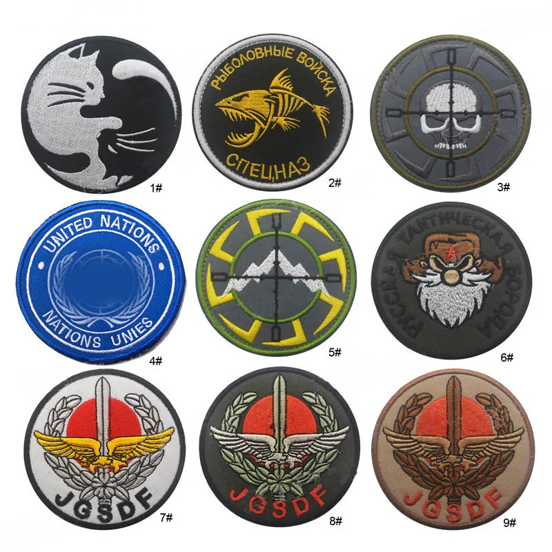 Командная этикетка, вышитая Волшебная наклейка на руку, Mission Call 141, Elite SAS, значок STA, нашивка, эполеты, значки, НЛО