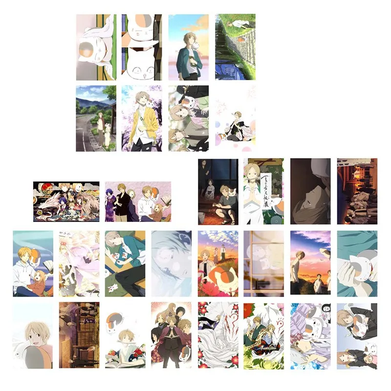 

30 Pc/set Japan Anime Natsume Yuujinchou Self Made Paper Lomo Card Photo Card Poster Photocard